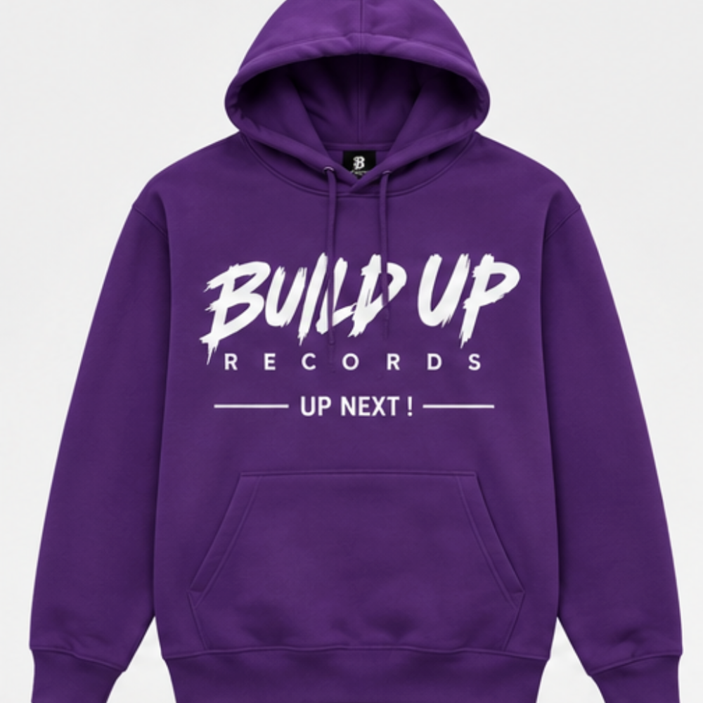 ORIGINAL BUILD UP HOODIE (PURPLE)