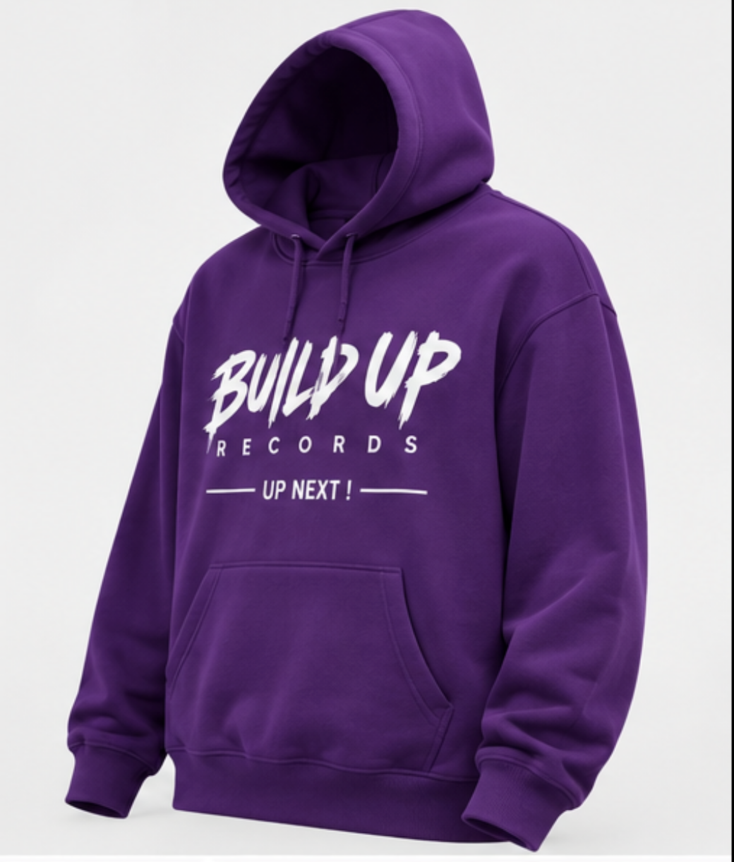 ORIGINAL BUILD UP HOODIE (PURPLE) – Image 3