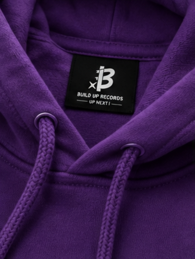 ORIGINAL BUILD UP HOODIE (PURPLE) – Image 5